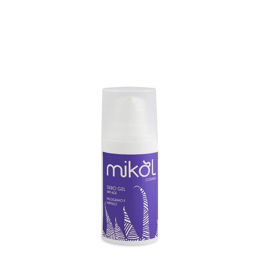 Siero Gel Anti Age - Mirtillo e Melograno - Flacone Airless - Formato 15ml