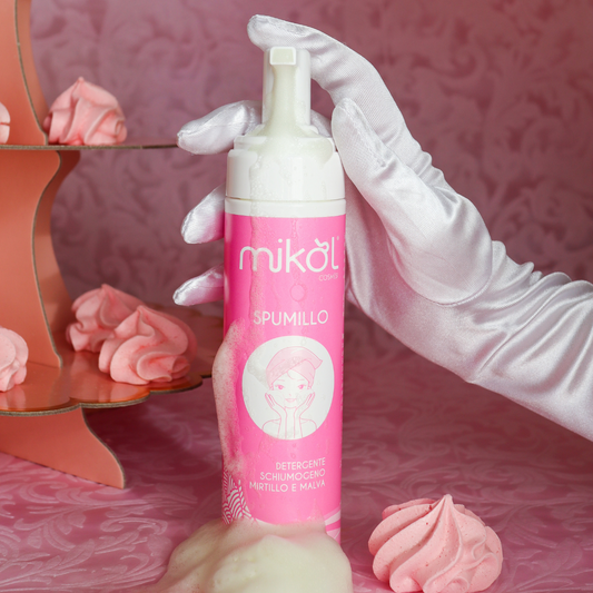 Spumillo detergente schiumogeno viso