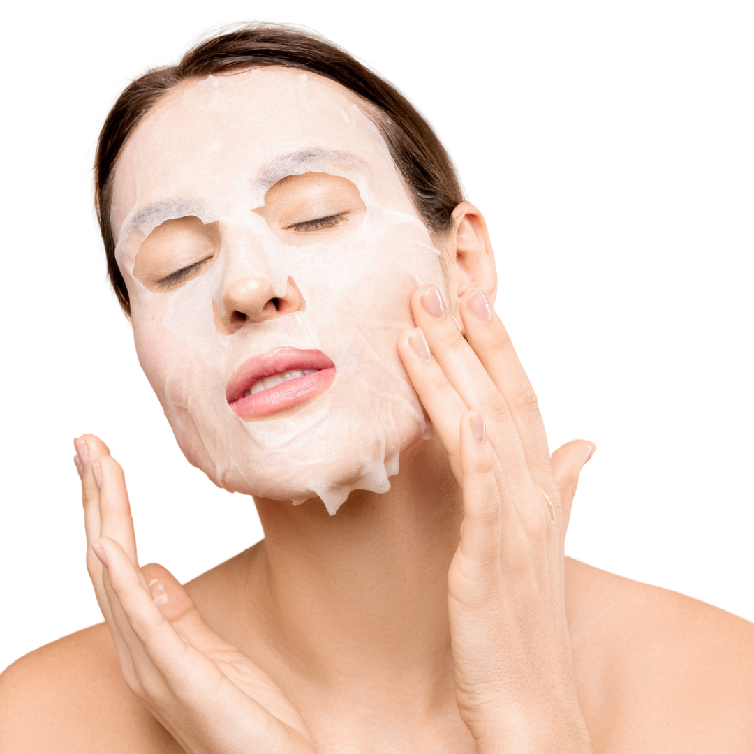 Maschera in fibra naturale al collagene | Maschera in tessuto | Maschera Cotone di Bamboo | Maschera monouso | Applicazione 10-15 minuti | EFFETTO ELASTICISTAZZANTE E ANTI AGE - L'azione antiage del collagene vegetale da acacia, rigenera la pelle donandole un aspetto luminoso, liscio e disteso.